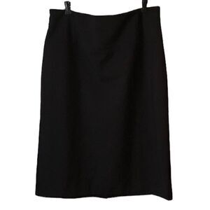 Worthington Black A Line Skirt 16